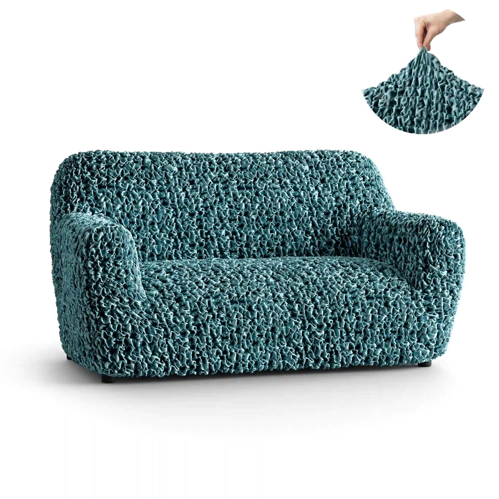 2 Seater Sofa Cover - Tiffany, Fuco Velvet